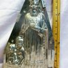 old metal vintage antique chocolate mold for sale unique gift st Nicolas and children