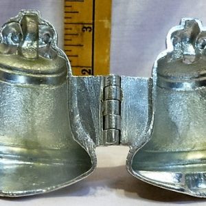 old antique vintage pewter ice cream mold for sale Holiday