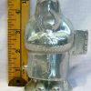 old antique vintage pewter ice cream mold for sale holiday Santa