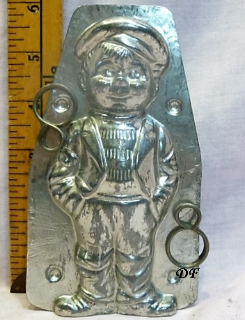old metal vintage antique chocolate mold for sale unique gift