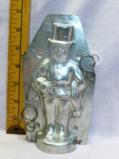 Old antique metal chocolate mold for sale unique gift