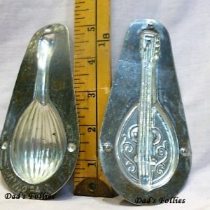 old antique metal vintage chocolate mold for sale unique gift