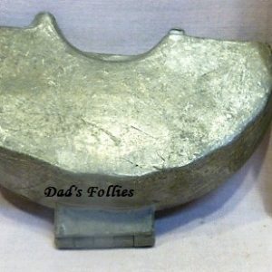 old antique metal pewter vintage ice cream mold for sale food
