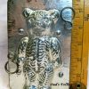 old antique metal vintage chocolate mold for sale teddy bear