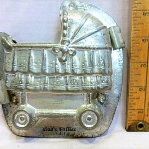 old antique metal vintage chocolate mold for sale Anton REiche