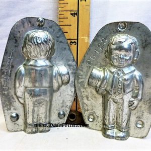 old antique metal vintage chocolate mold for sale